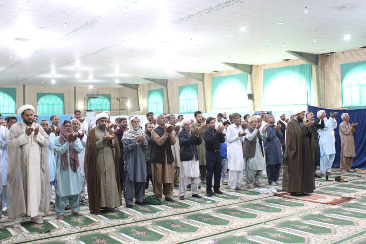 تصاویر/ آیین عبادی سیاسی نماز جمعه شهرستان دلگان