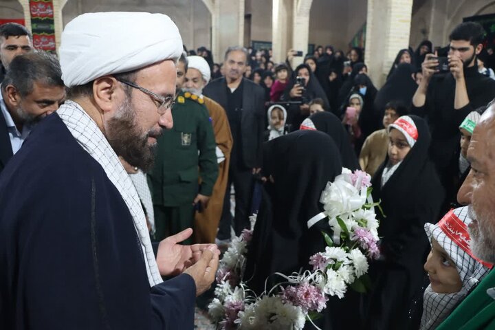 تصاویر/ آیین رونمایی از مجموعه سه‌جلدی قاب‌های افتخار؛ خاطرات شهید طلبه سید محمدجواد حسینی فیروزآبادی