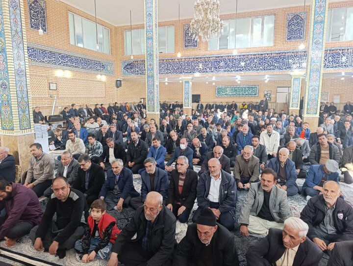 تصاویر/ اقامه نماز جمعه شهرستان نقده