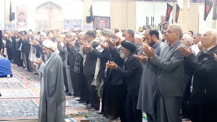 تصاویر/ آیین عبادی سیاسی نماز جمعه شهرستان زابل