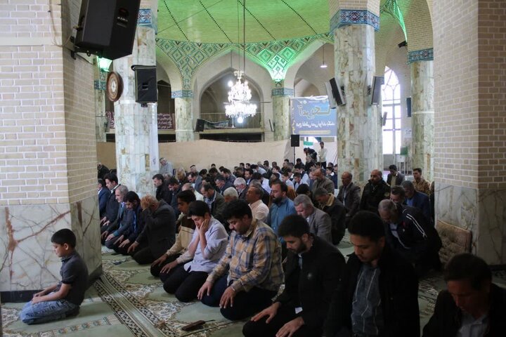 تصاویر/ برگزاری نماز جمعه شهرستان خاتم