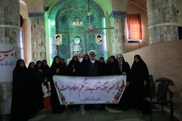 تصاویر/ برگزاری نماز جمعه شهرستان خاتم