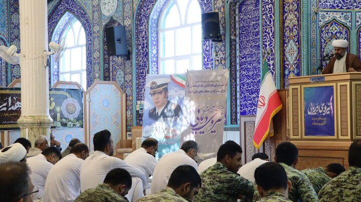 نماز جمعه خارگ به روایت تصویر