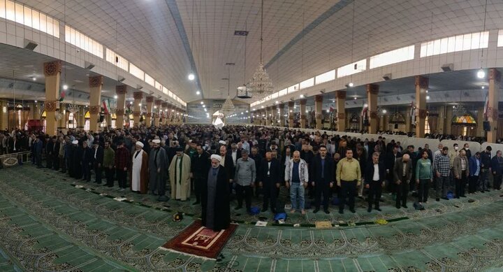 تصاویر/ نماز عبادی سیاسی جمعه در پاکدشت