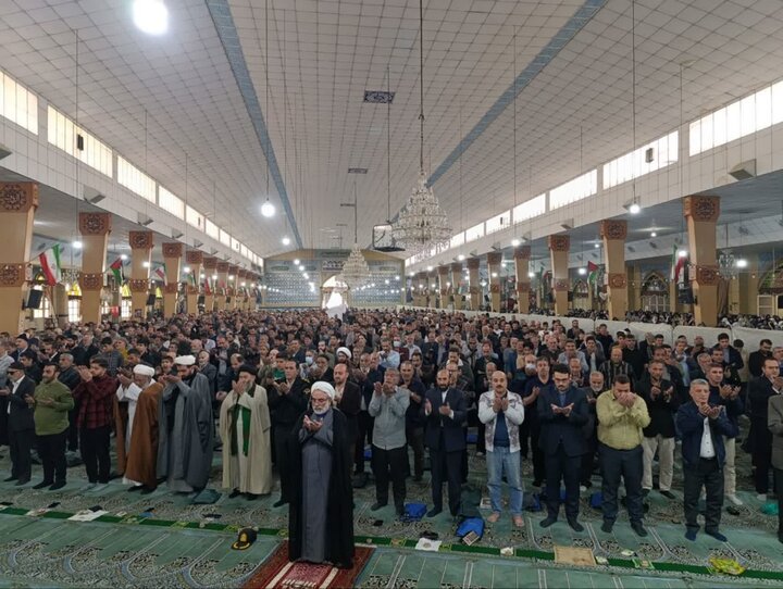 تصاویر/ نماز عبادی سیاسی جمعه در پاکدشت