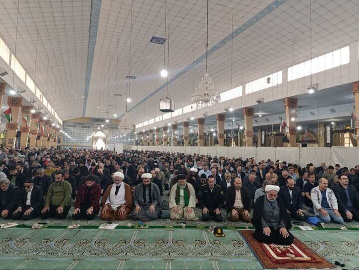 تصاویر/ نماز عبادی سیاسی جمعه در پاکدشت