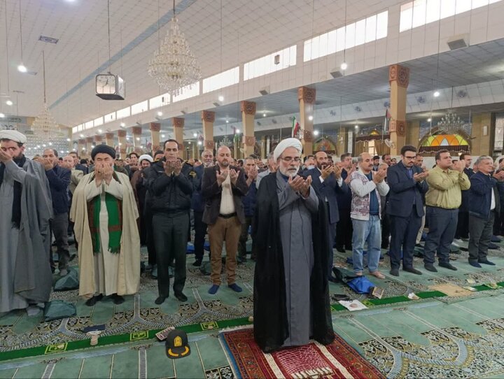 تصاویر/ نماز عبادی سیاسی جمعه در پاکدشت