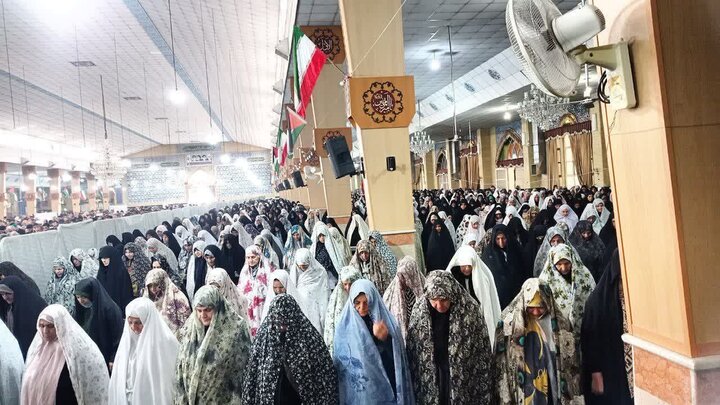 تصاویر/ نماز عبادی سیاسی جمعه در پاکدشت