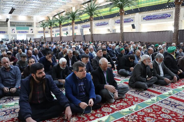 تصاویر/ برگزاری نماز جمعه شهرستان مهریز