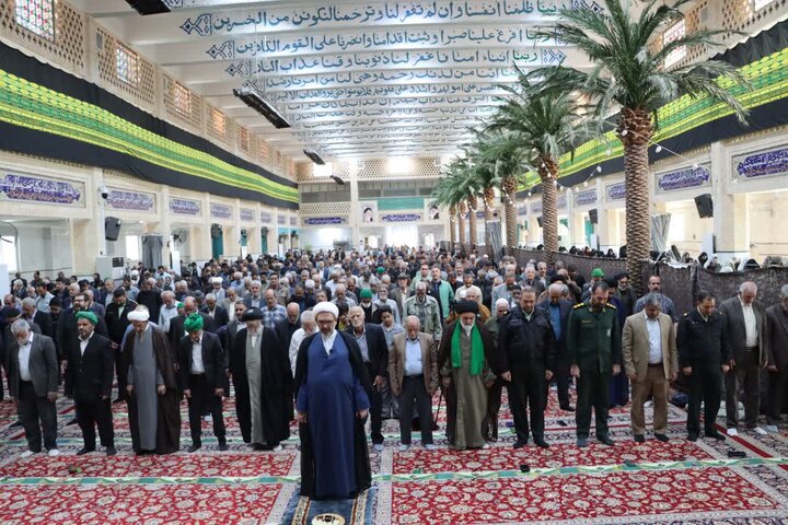تصاویر/ برگزاری نماز جمعه شهرستان مهریز