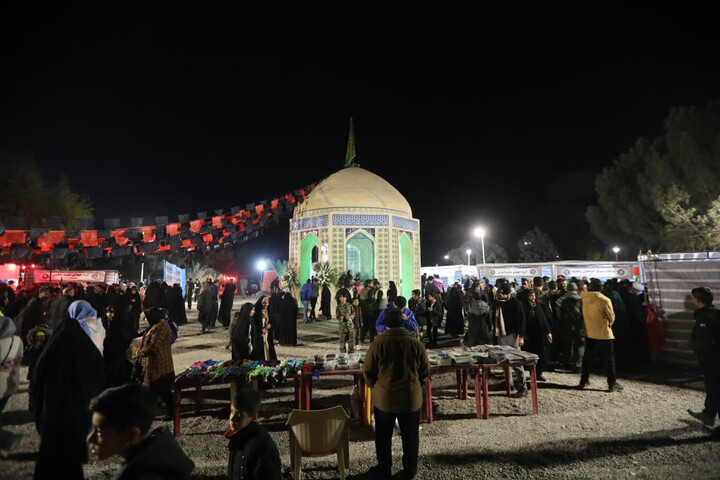 تصاویر/ برگزاری نخستین سالگرد تدفین شهید گمنام در پارک بزرگ شهر