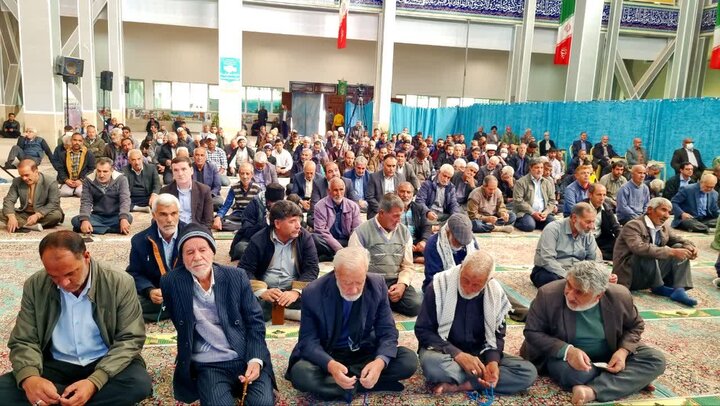 تصاویر/ اقامه نماز جمعه شهر رابر