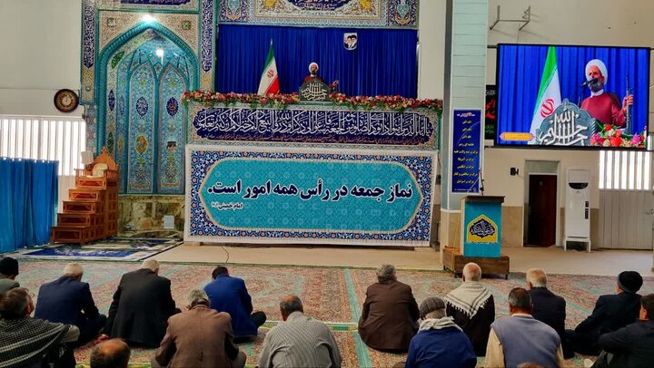 تصاویر/ اقامه نماز جمعه شهر رابر