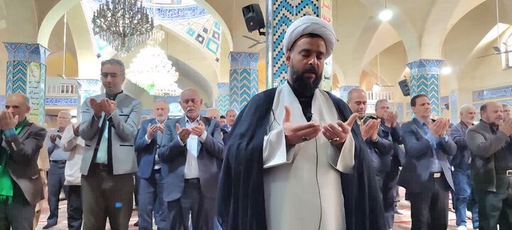 تصاویر/ برگزاری نماز جمعه شهرستان بهاباد