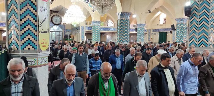 تصاویر/ برگزاری نماز جمعه شهرستان بهاباد