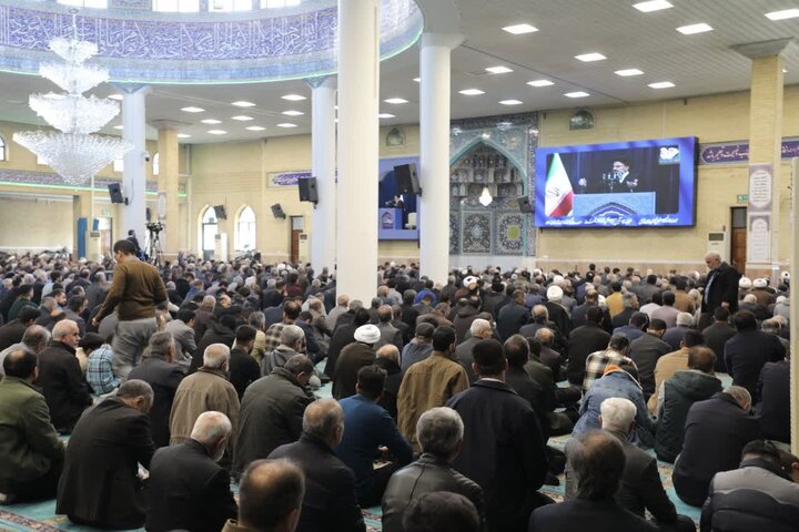 تصاویر/ اقامه نماز جمعه شهرستان ارومیه