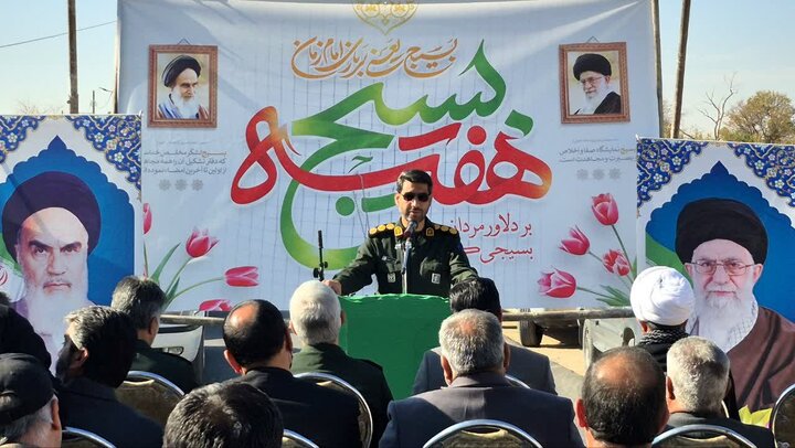 تصاویر/ افتتاح پروژه آسفالت روستایی گاریز سفلی تا حاجی‌آباد با حضور امام جمعه گاریزات