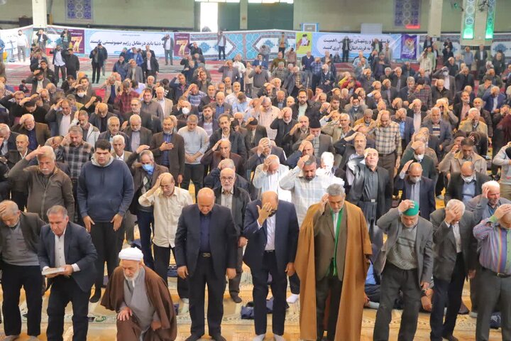 تصاویر/ نماز جمعه اسلامشهر