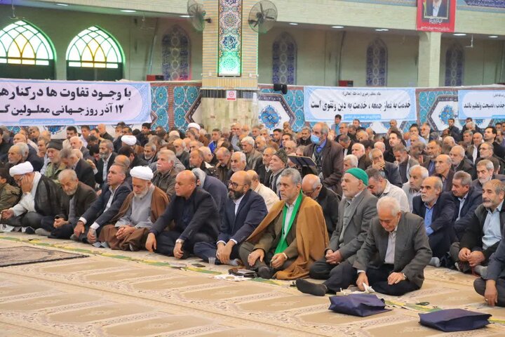 تصاویر/ نماز جمعه اسلامشهر