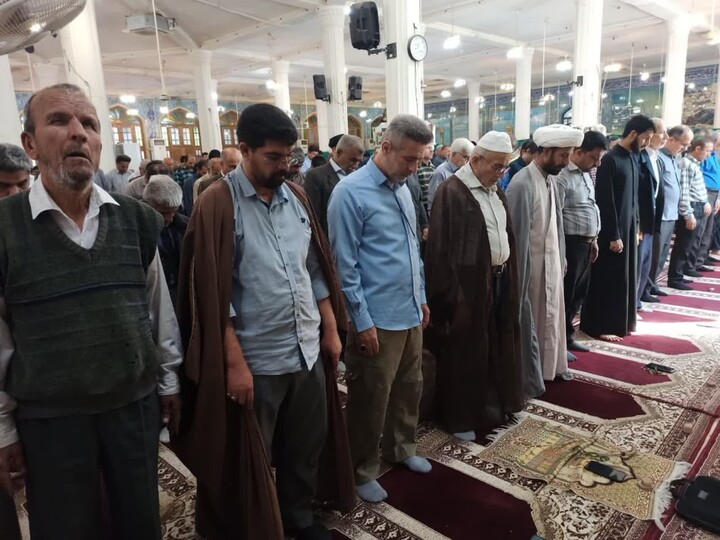 نماز جمعه برازجان به روایت تصویر