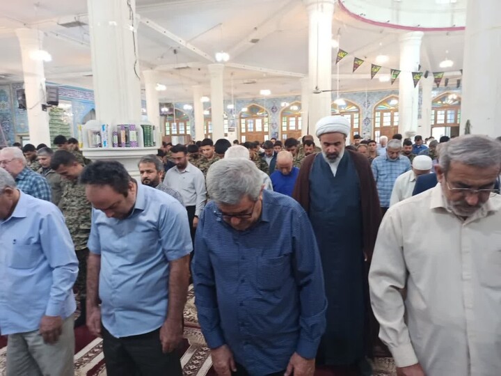 نماز جمعه برازجان به روایت تصویر