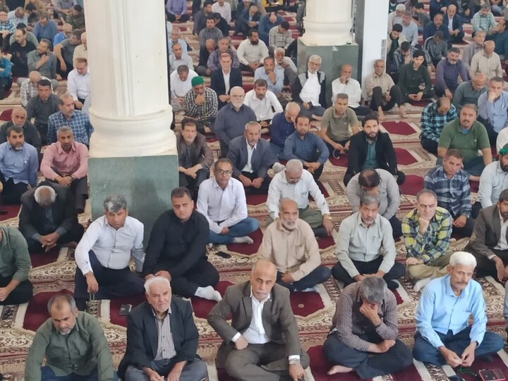 نماز جمعه برازجان به روایت تصویر