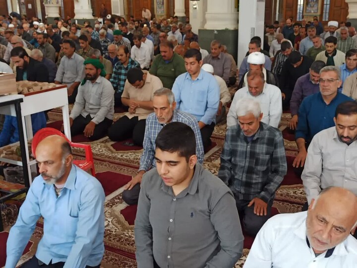 نماز جمعه برازجان به روایت تصویر