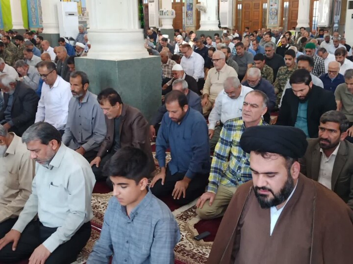 نماز جمعه برازجان به روایت تصویر