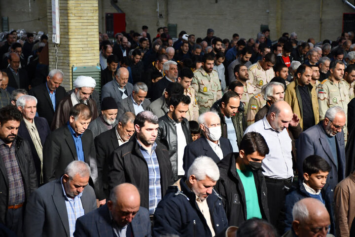 تصاویر/ اقامه نماز جمعه خوی