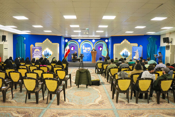 تصاویر/ اختتامیه محفل شعر آن صبح نزدیک در مسجد مقدس جمکران