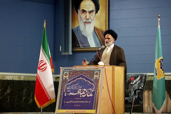 تصاویر/ اقامه نماز جمعه شهرستان سلماس