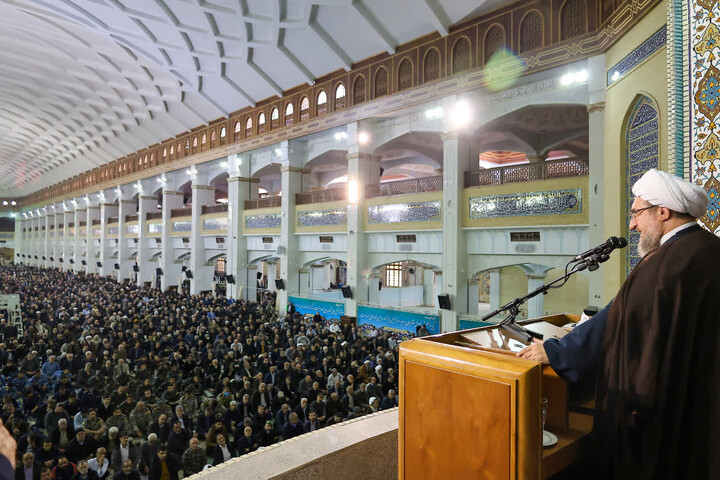 تصاویر / نماز جمعه شهرستان تبریز