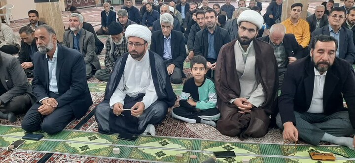 تصاویر / نماز جمعه شهرستان دندی