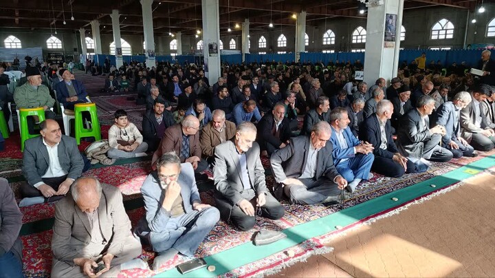 تصاویر / نماز جمعه شهرستان جلفا