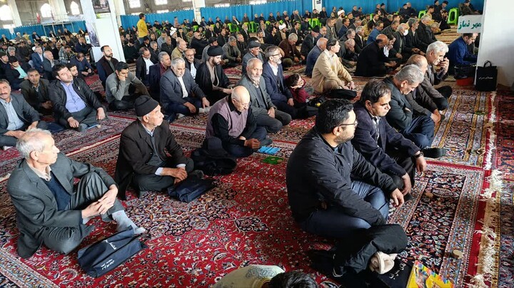 تصاویر / نماز جمعه شهرستان جلفا