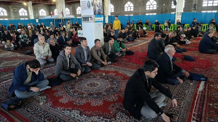 تصاویر / نماز جمعه شهرستان جلفا