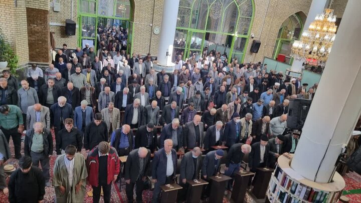 تصاویر/ نماز عبادی سیاسی جمعه در دماوند