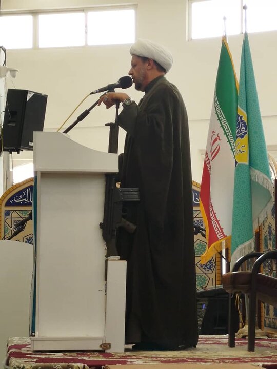 نمازجمعه امروز شهر عسلویه به روایت تصاویر