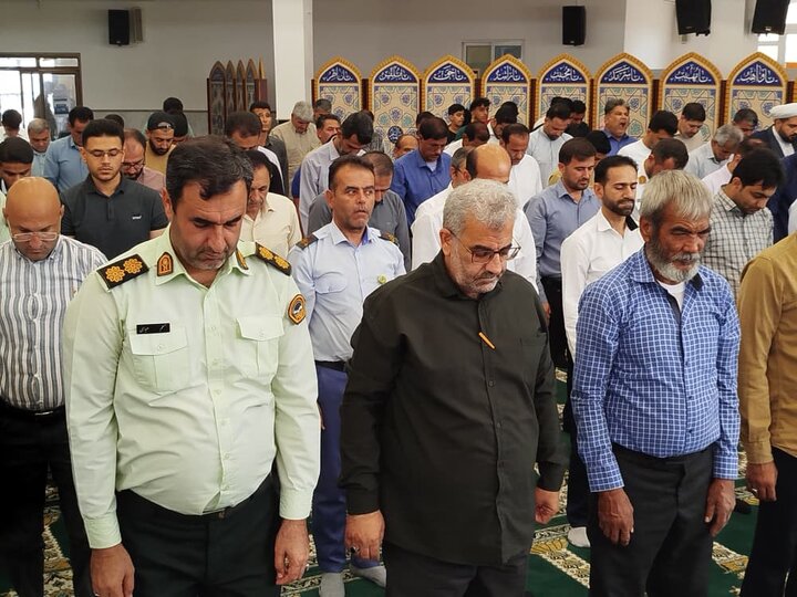 نمازجمعه امروز شهر عسلویه به روایت تصاویر