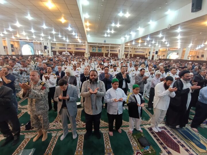 تصاویر/ آیین عبادی سیاسی نمازجمعه امروز شهر دارالحماسه بوشهر