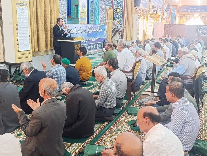 تصاویر/ آیین عبادی سیاسی نمازجمعه امروز شهر دارالحماسه بوشهر