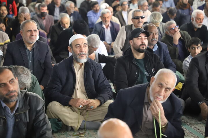 تصاویر/ آیین عبادی سیاسی نماز جمعه زاهدان