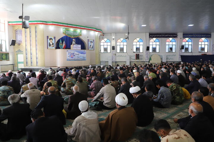 تصاویر/ آیین عبادی سیاسی نماز جمعه زاهدان