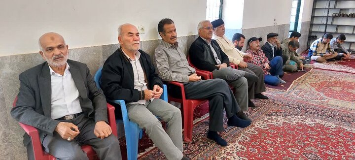 تصاویر/ اقامه نماز جمعه شهر شهداد