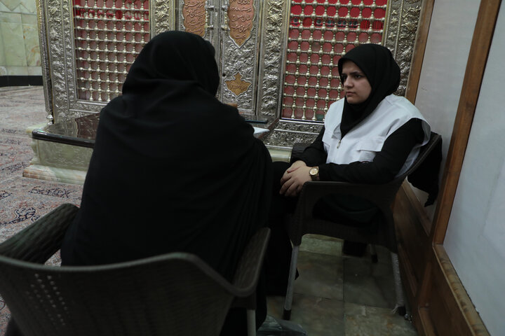 تصاویر/ به مناسبت هفته بسیج اجرای طرح مهر تندرستی در حرم حضرت موسی مبرقع(ع) قم