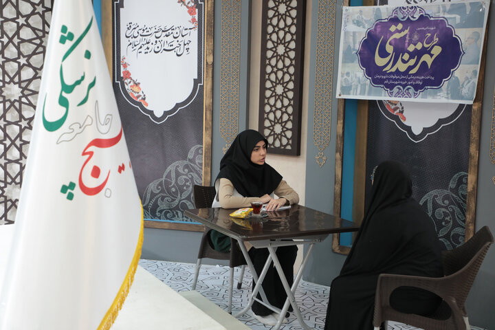 تصاویر/ به مناسبت هفته بسیج اجرای طرح مهر تندرستی در حرم حضرت موسی مبرقع(ع) قم