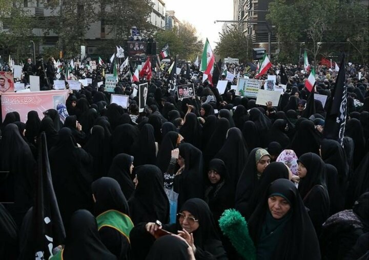 تصاویر/ اجتماع بزرگ خانوادگی «حجاب فاطمی»