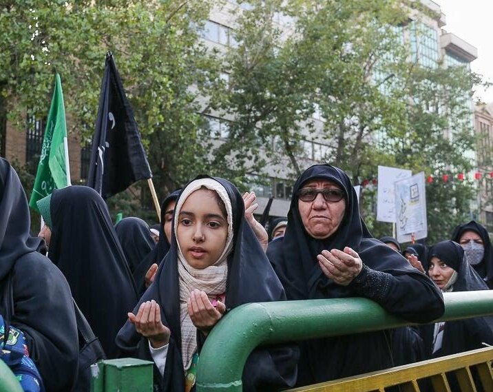 تصاویر/ اجتماع بزرگ خانوادگی «حجاب فاطمی»