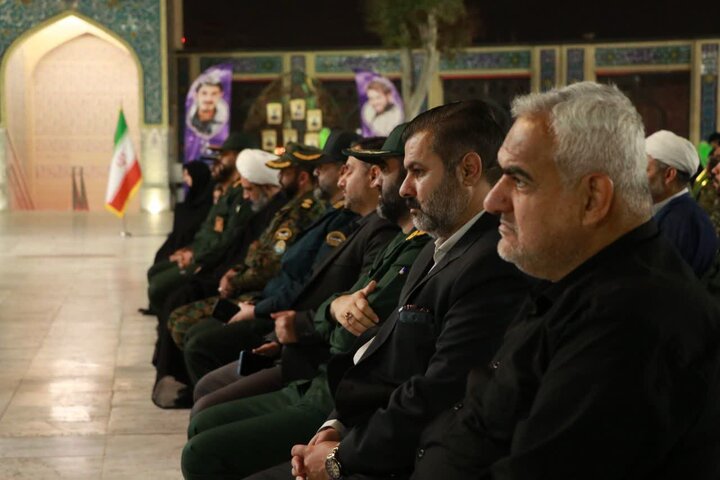 تصاویر/ اجتماع و رزمایش اقتدار بسیجیان در آستان مقدس امامزاده شاه سیدعلی(ع)قم