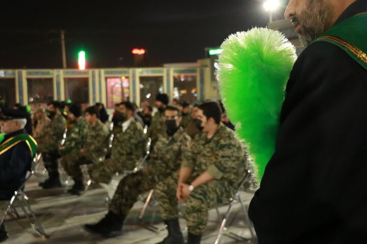 تصاویر/ اجتماع و رزمایش اقتدار بسیجیان در آستان مقدس امامزاده شاه سیدعلی(ع)قم